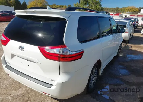 2019 Toyota Sienna Xle 8 Passenger из США, поврежденный, VIN 5TDYZ3DC5KS982400